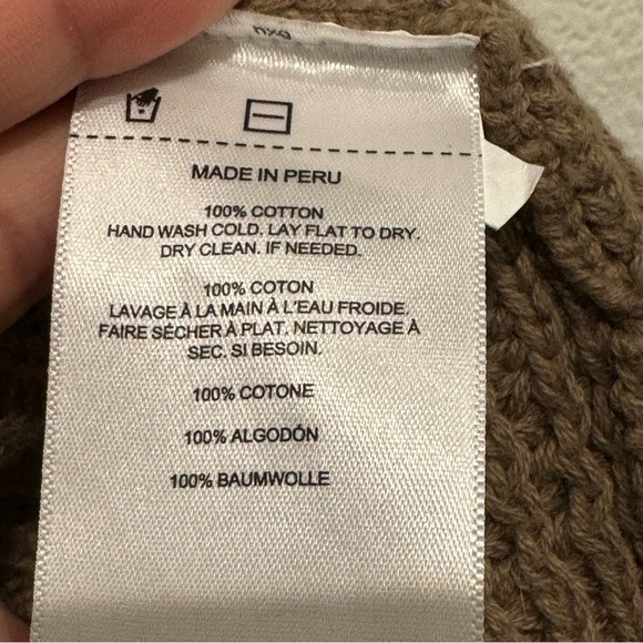 C.C Filson Co. Women’s Wingham Island Cardigan Sweater Size XS Dark Tan Cotton - Picture 9 of 10